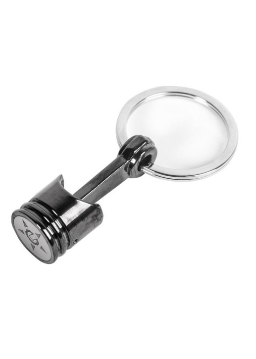 UNIT - PISTON KEYRING SILVER ONE SIZE