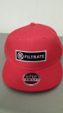 FILTRATE - FLAT SNAPPY HAT RED