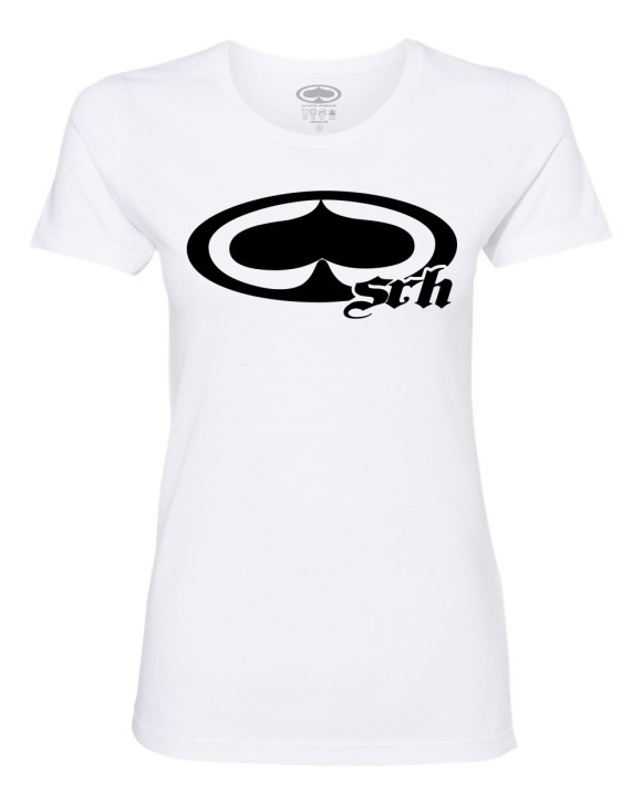 SRH - WOMENS NEW SPADE TEE WHITE M