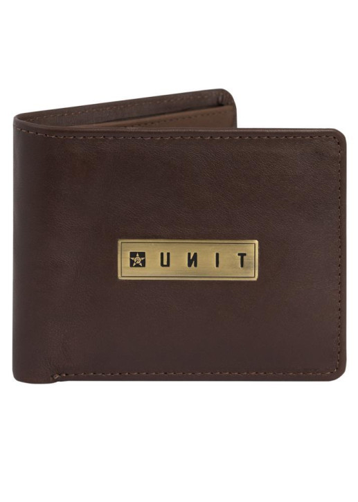 UNIT - GATES LEATHER WALLET BROWN