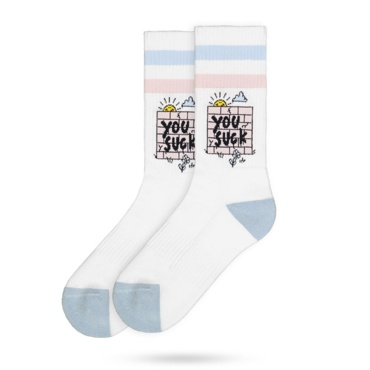 AMERICAN SOCKS - YOU SUCK MID HIGH ONE SIZE