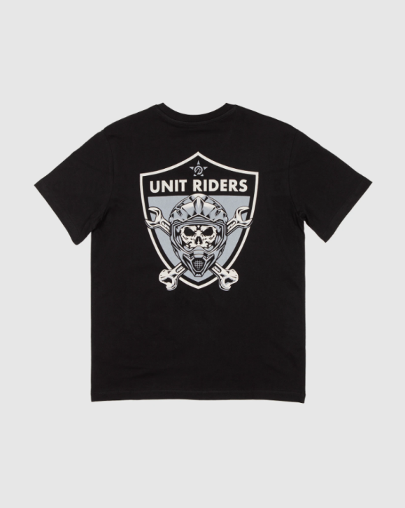 UNIT - RIDERS YOUTH TEE BLACK