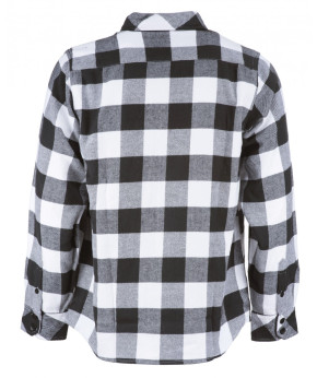DICKIES - SACRAMENTO FLANNEL BLACK/WHITE 2XL