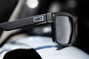 UNIT - PRIMER SUNGLASSES MATTE BLACK GREY POLARISED ONE SIZE