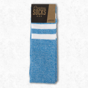 AMERICAN SOCKS - BLUE NOISE KNEE HIGH ONE SIZE