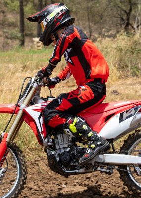 UNIT - CHASER MX PANTS RED 30