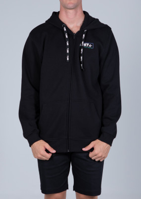 UNIT - CLAPPED HOODIE BLACK