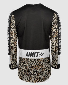 UNIT - RAID MX JERSEY BLACK LEO