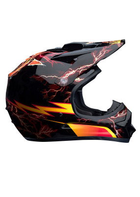 UNIT - X2.6 VOLT MX HELMET ORANGE L