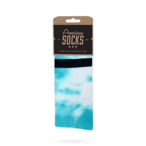 AMERICAN SOCKS - MIST TIE DYE MID HIGH ONE SIZE